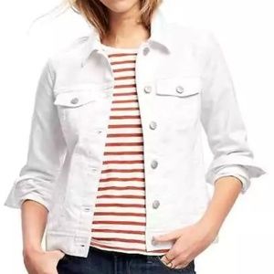 Stay-White Denim Jacket for Women SZ M